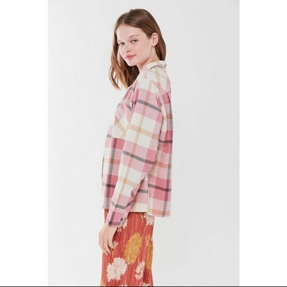 URBAN Outfitters Dustin Flannel Button Down Shirt - Picture 2 of 8